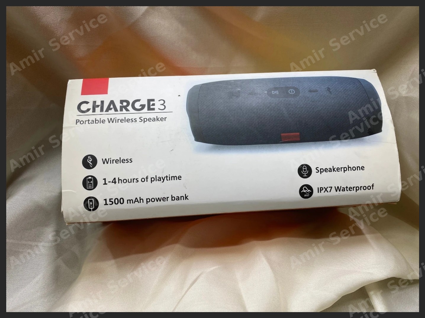 اسپیکر بلوتوثی پرتابل طرح Charge 3 مخصوص سفر و فضای باز