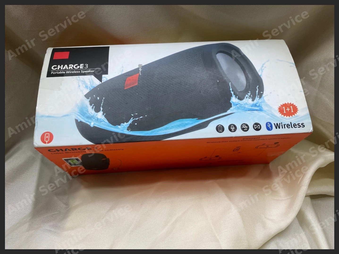 اسپیکر بلوتوثی پرتابل طرح Charge 3 مخصوص سفر و فضای باز - تصویر 2